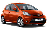 Toyota Aygo autókölcsönzés