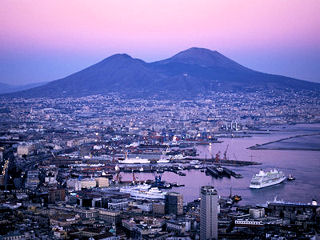 Vezúv túra bérautóval